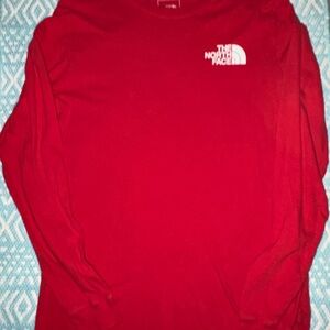 The North Face Vibrant Red Crew Neck Tee